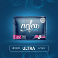 NoFea Eazy Napkin/Sanitary Pad Ultra Long 8 Pack