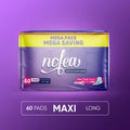 Nofea Napkins/Sanitary Pads Maxi Thick Long - 60 Pads